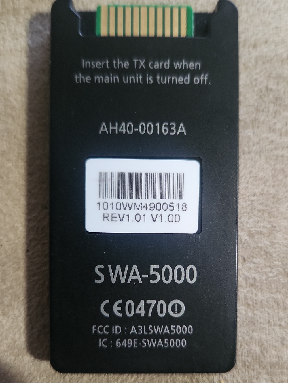 Samsung Wireless Adapter - Black
